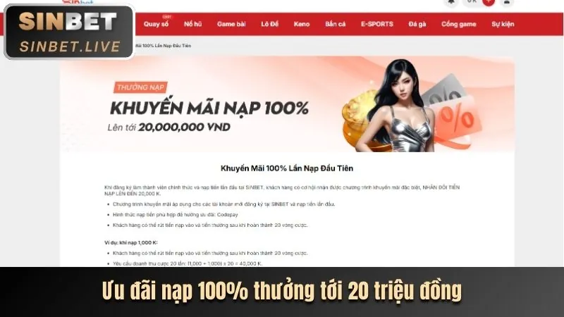 Các kênh liên hệ chính thức của Sinlebet